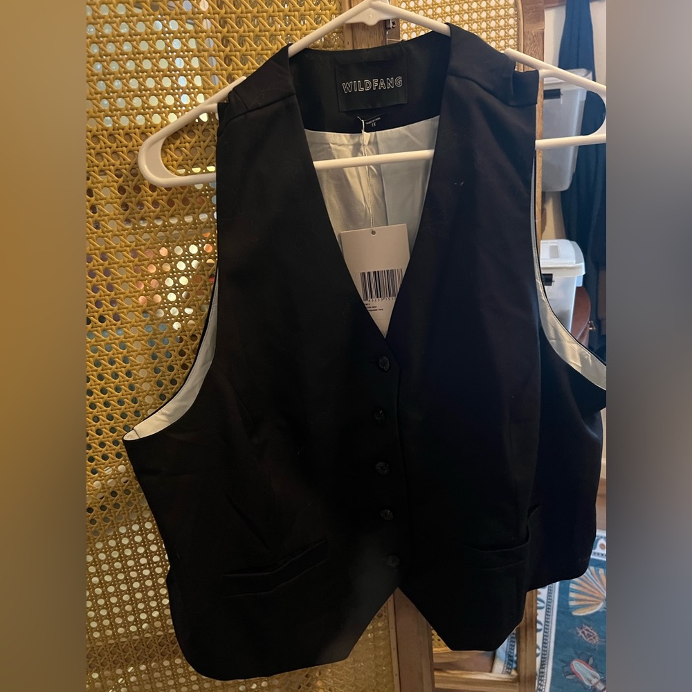 Wildfang empowe vest NEW 1X